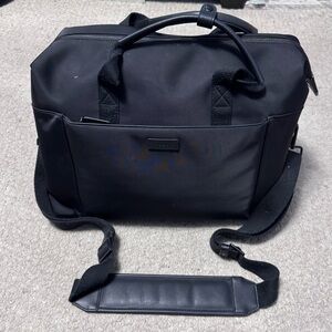 Monos Metro Duffel carryon travel bag black nylon & classic snap-on classic kit